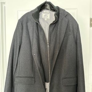 Men’s Double Zip Joseph A Bank Coat